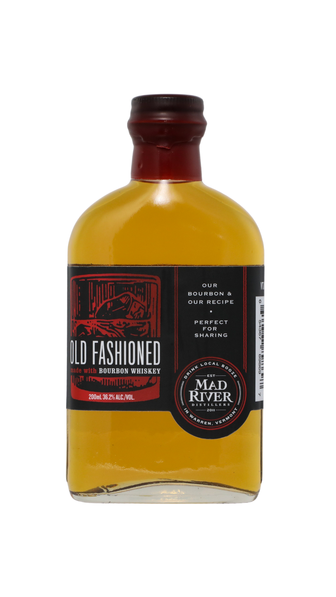 Bottled Bourbon Old Fashioned Mad River Distillers