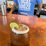 Lime in the Coconut cocktail at the Burlington Tasting Room bar