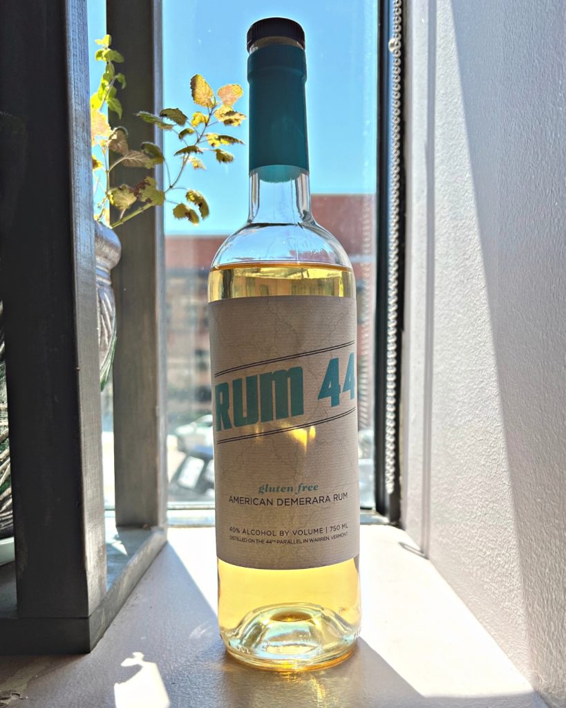 Bottle of Rum 44 infused with Chamomile
